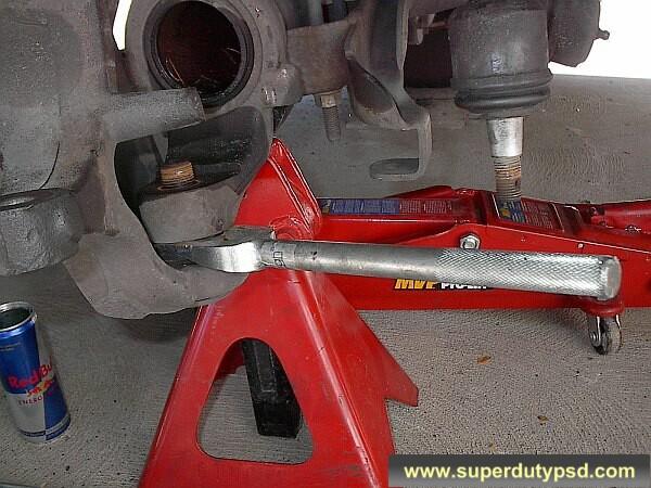 Ford Super Duty Ball Joint Replacement Procedure - Superdutypsd.com
