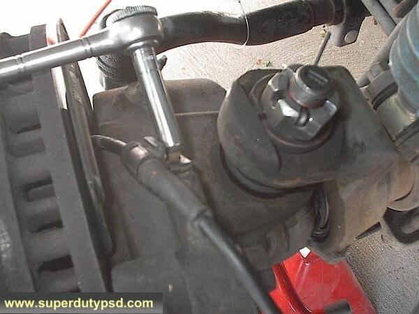 Ford F250 ABS sensor at knuckle 