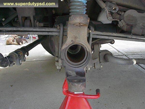 Ford f250 axle removal #5