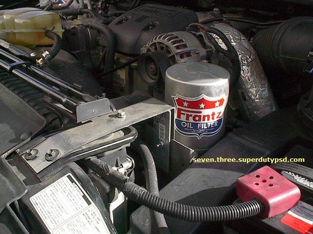 Frantz bypass oil filter