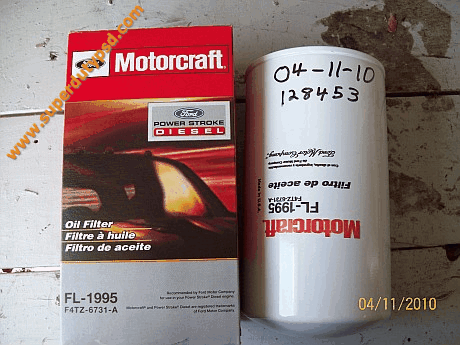 Motorcraft FL1995 Oil Filter for 7.3 liter Powerstroke Diesel