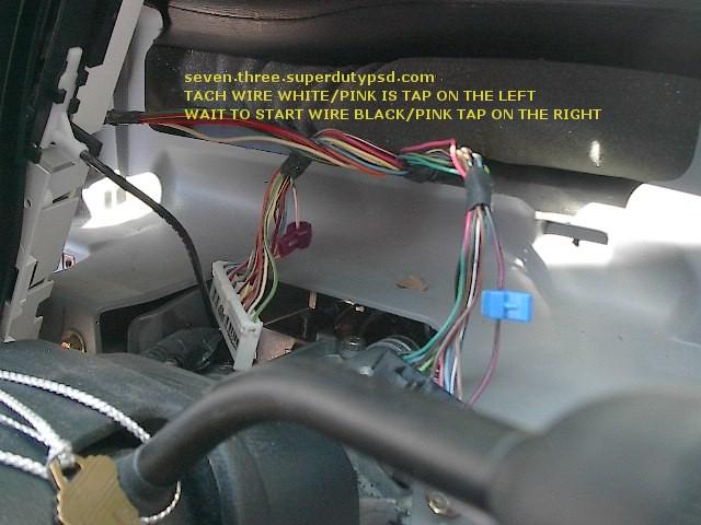 Ford Super Duty Alarm With Remote Start Installation ... basic car wiring diagram of diesel 